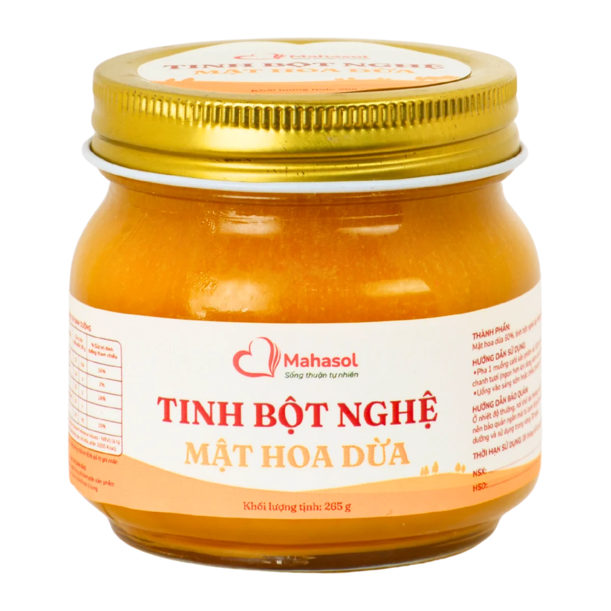 Tinh bột nghệ mật hoa dừa