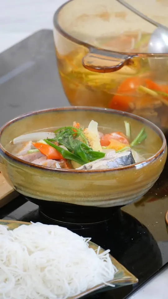 BÚN CÁ + CHẢ CÁ DINH DƯỠNG CHO CÁC BÉ