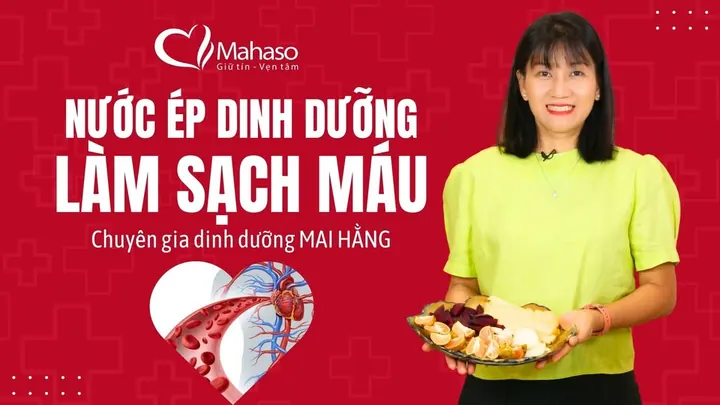 Dinh dưỡng hỗ trợ làm sạch máu