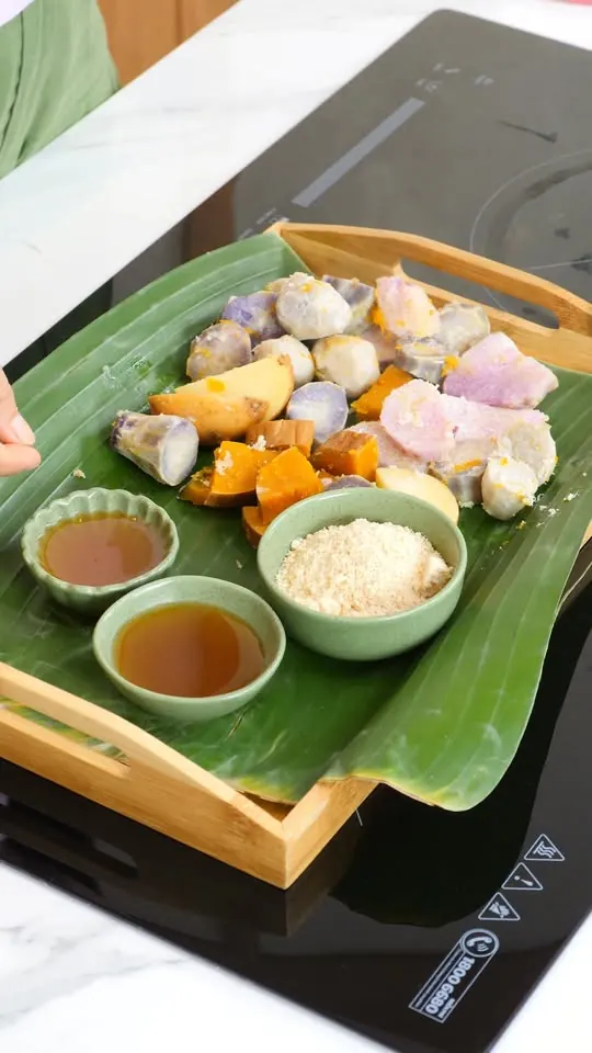 LUỘC- HẤP KHOAI LANG DINH DƯỠNG !