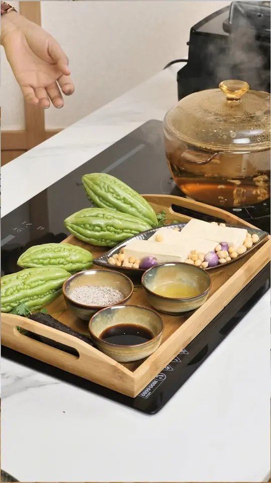 Thanh mát, bổ dưỡng ngày chay với món CANH KHỔ QUA DINH DƯỠNG